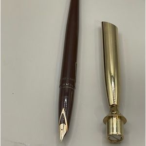 Sheaffer vintage Calligraphy gold tip with cover